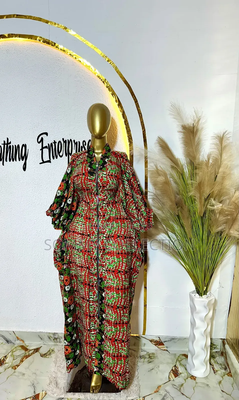Ankara Bubu Gown