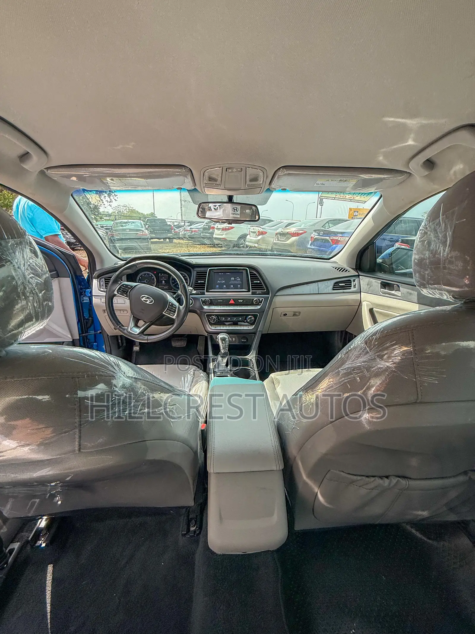 Hyundai Sonata Limited 2018 Blue