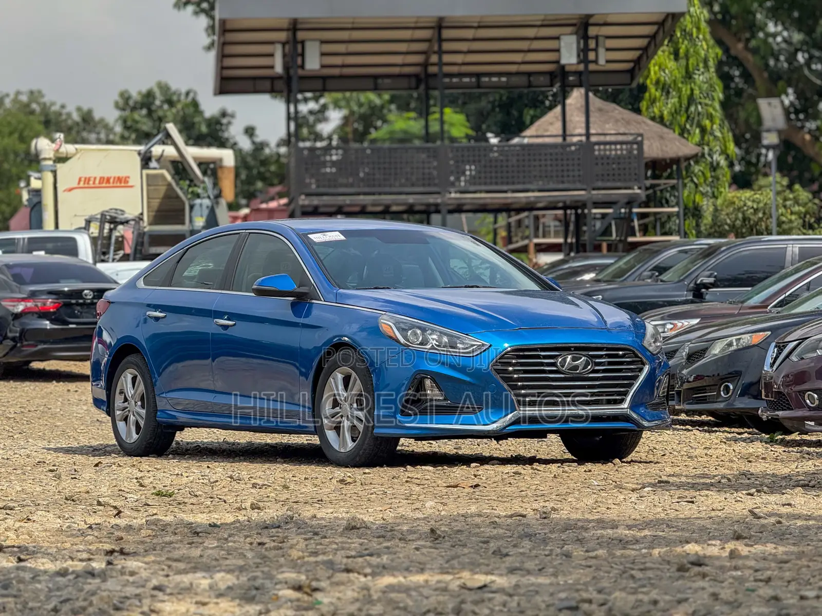 Hyundai Sonata Limited 2018 Blue