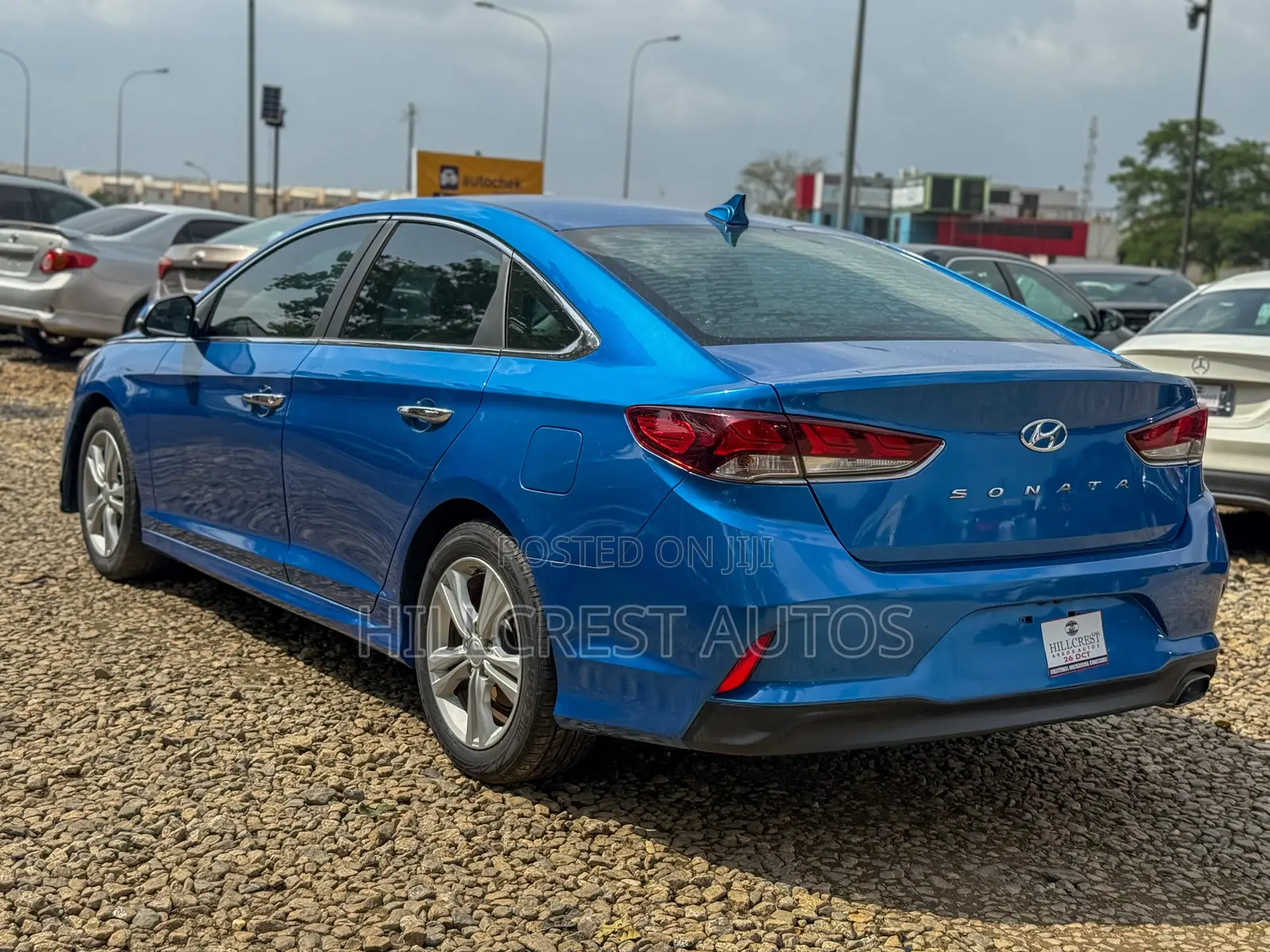 Hyundai Sonata Limited 2018 Blue