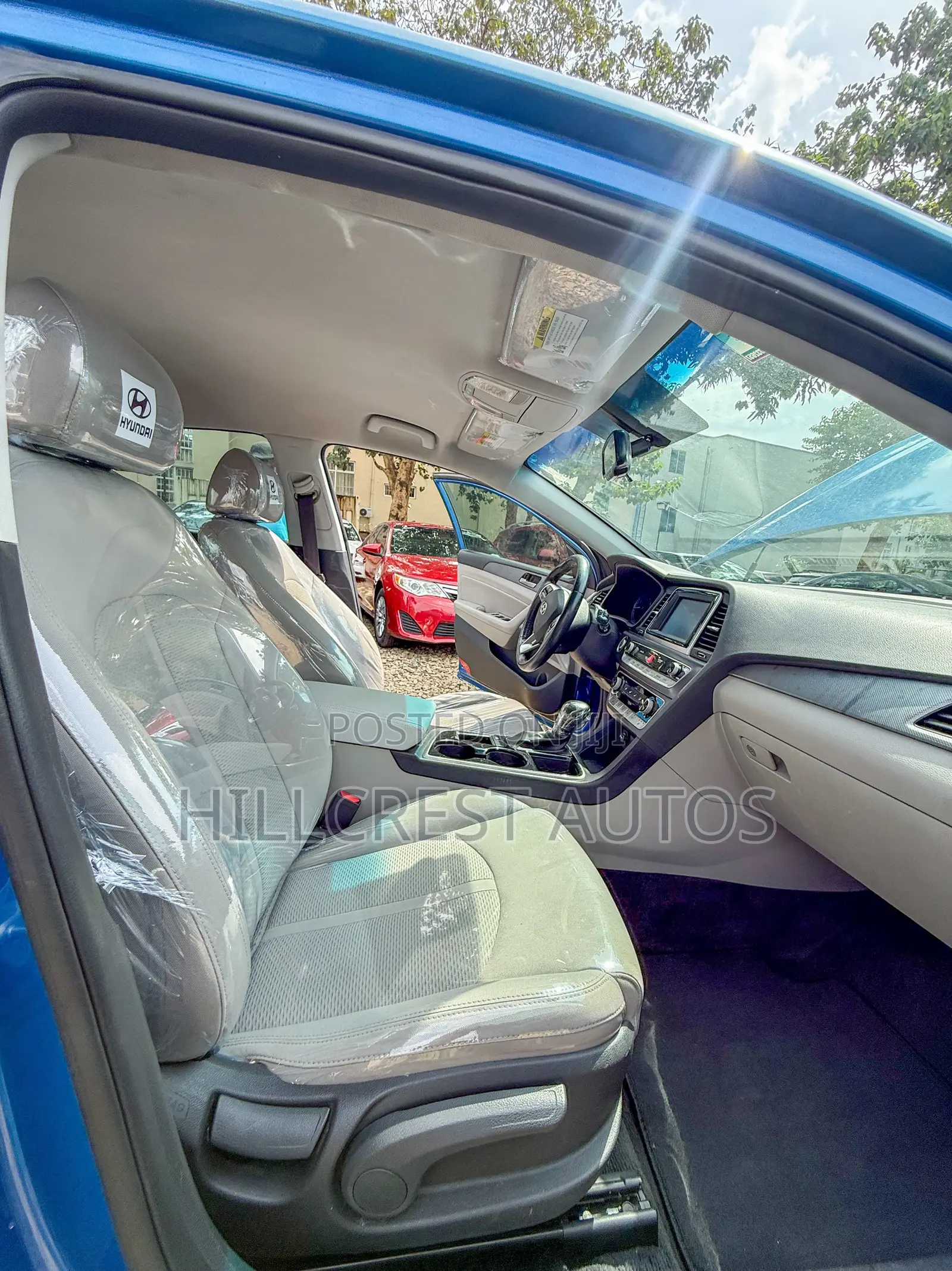 Hyundai Sonata Limited 2018 Blue