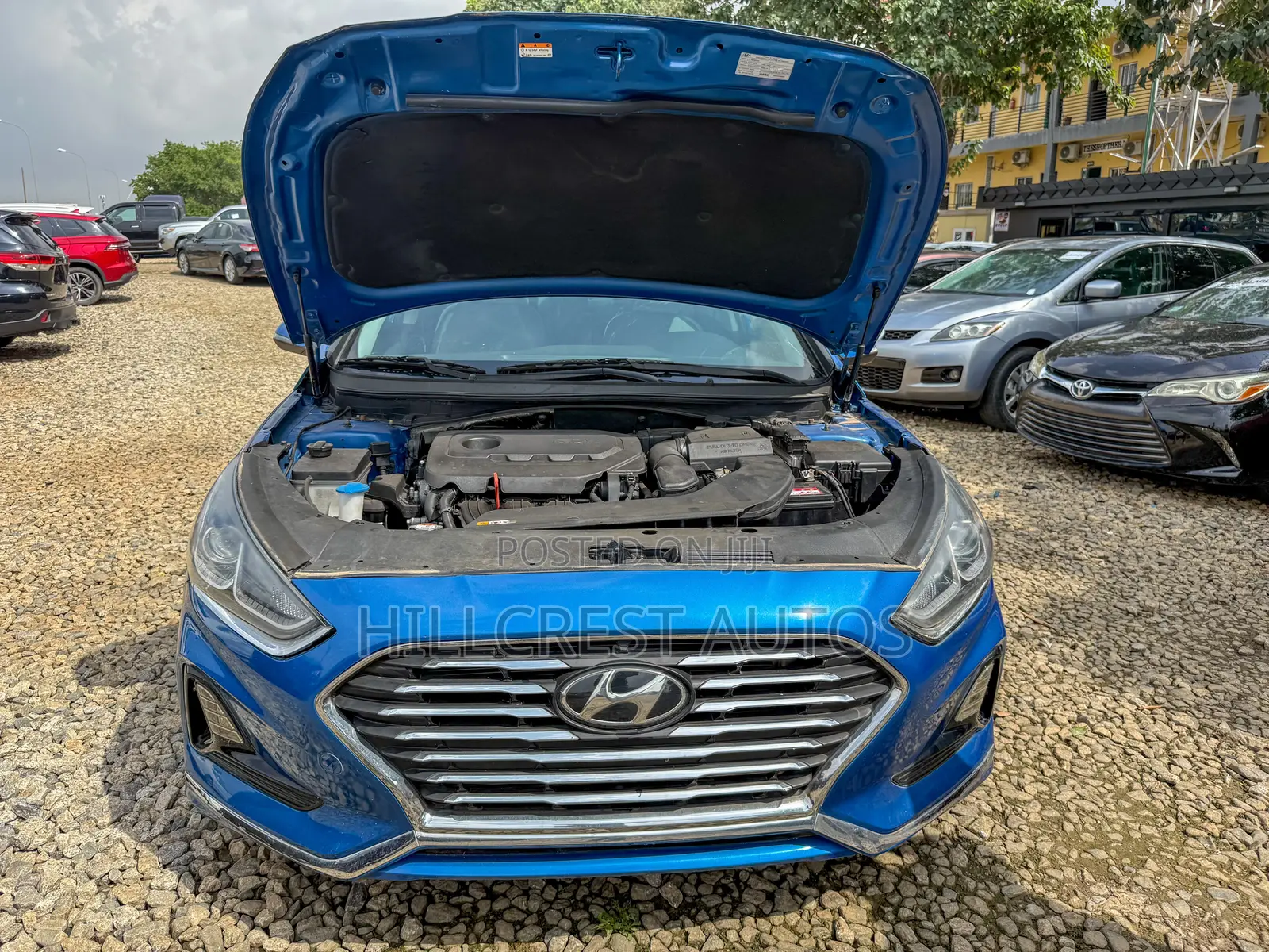 Hyundai Sonata Limited 2018 Blue