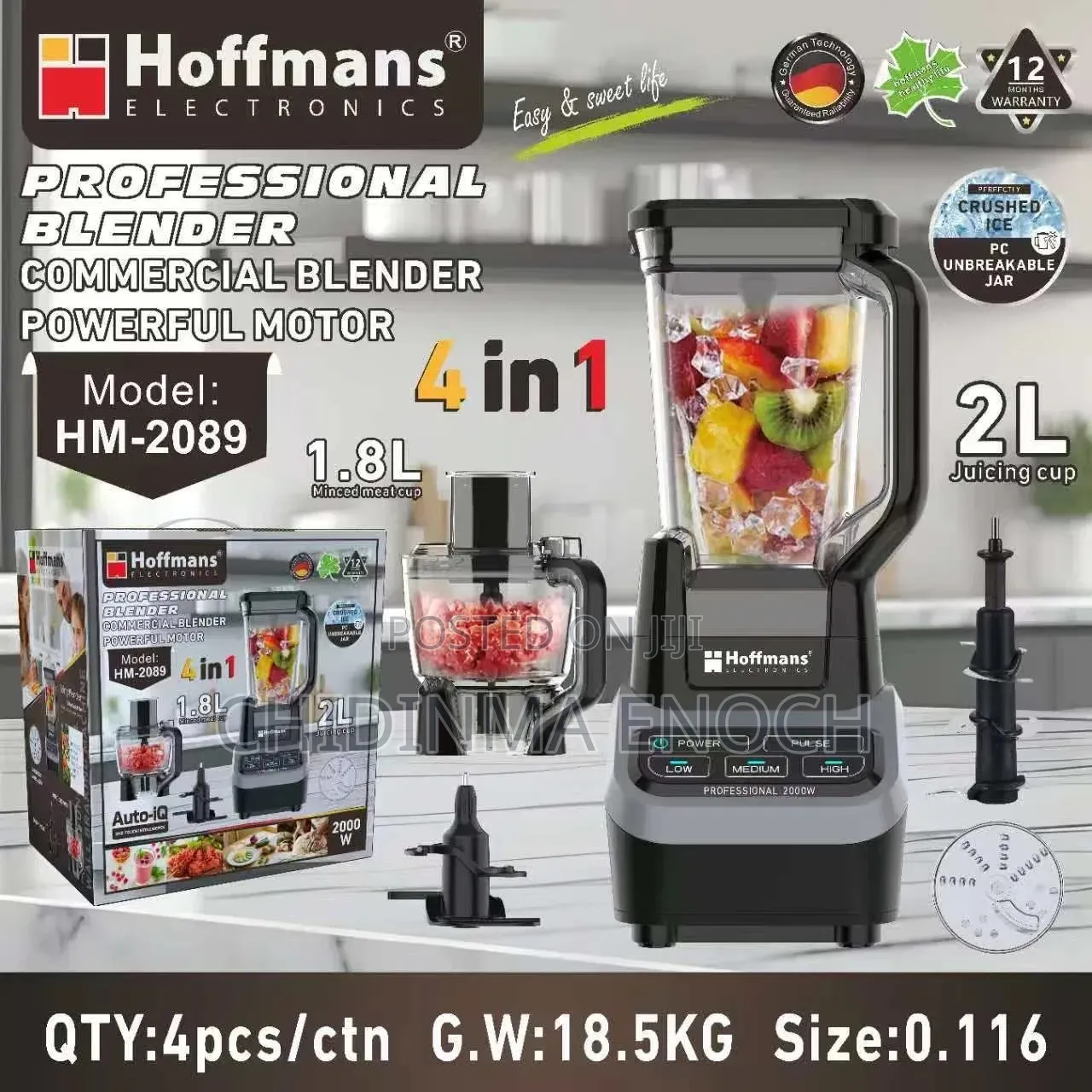 Hoffmans Electric Blender