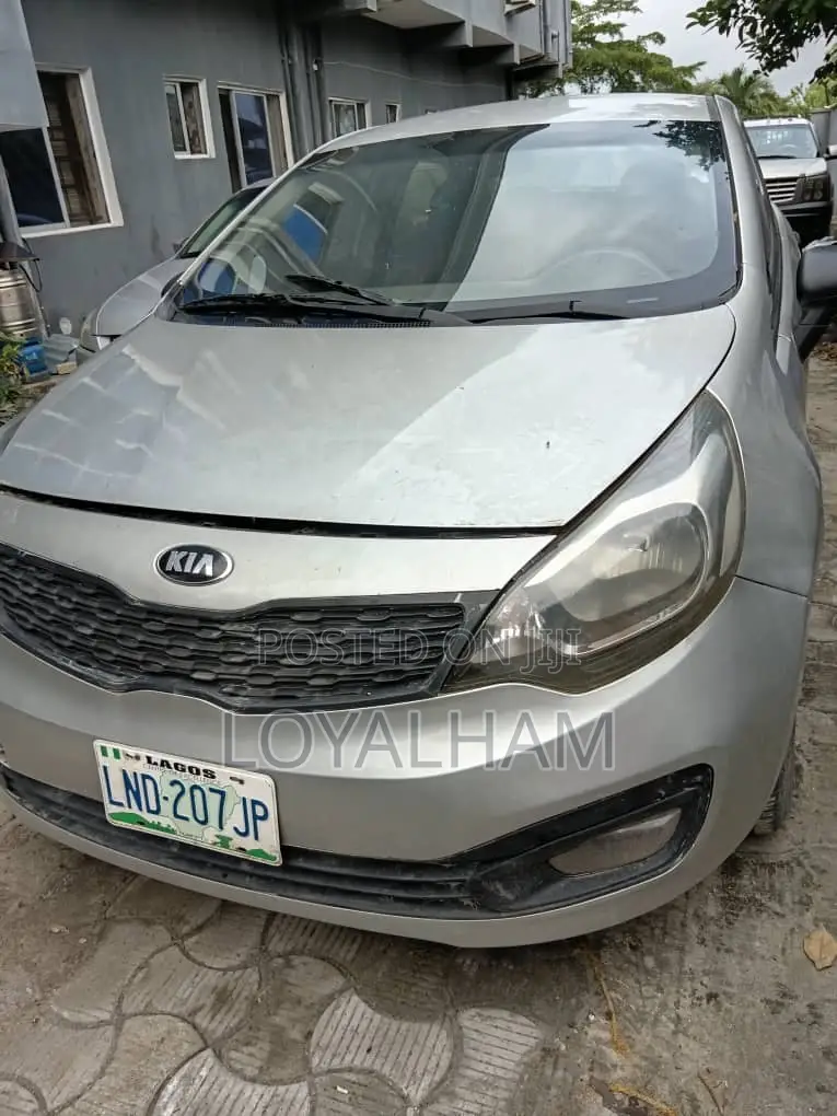 Kia Rio 2013 Silver