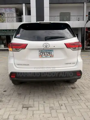 Toyota Highlander Limited 4x4 V6 (3.5L 6cyl 8A) 2018 White