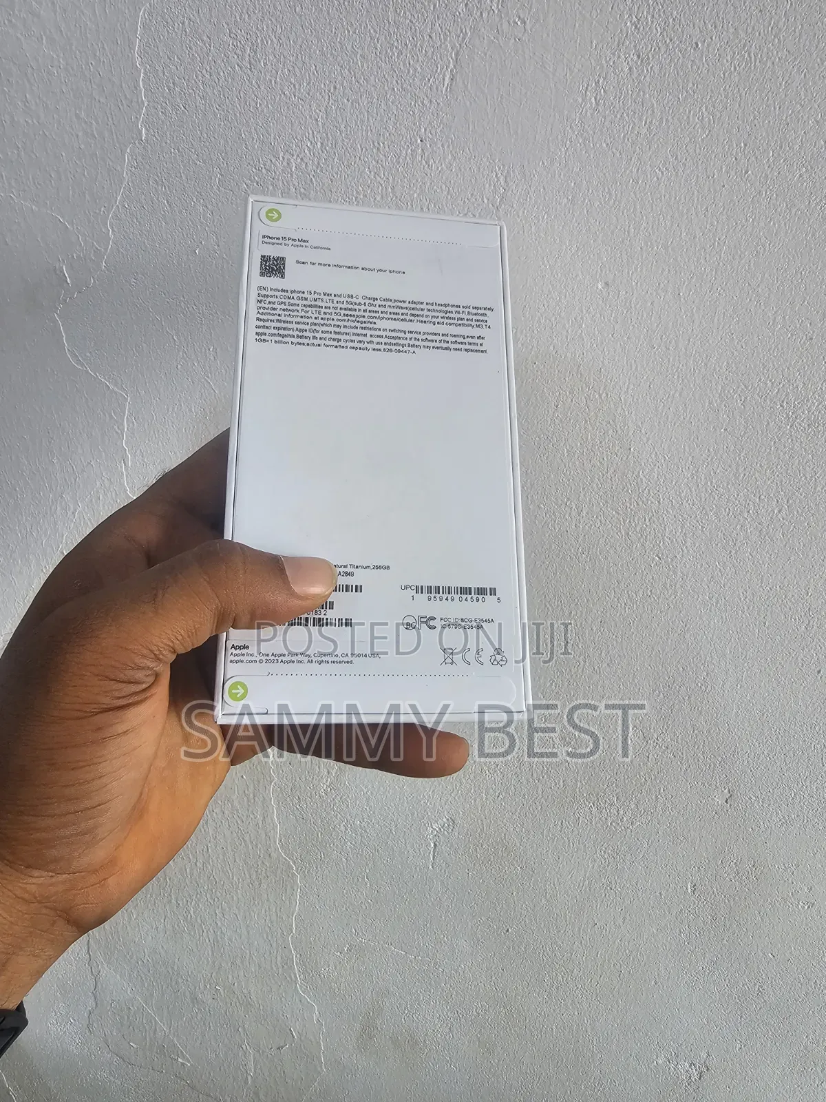 New Apple iPhone 15 Pro Max 256 GB Silver