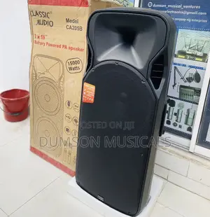 Classic Audio Double 15inches PA System
