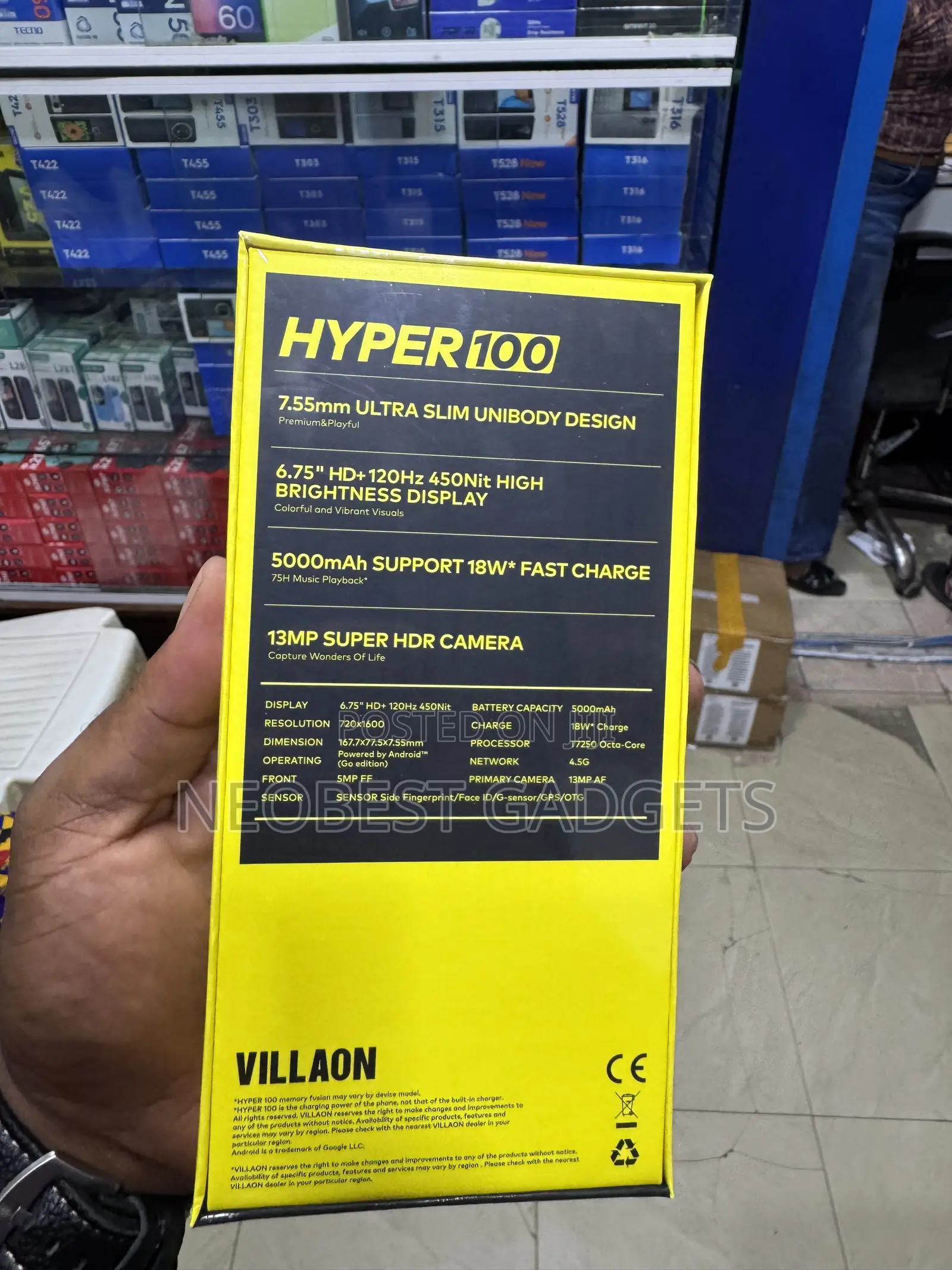 New Villaon V5606 Gray