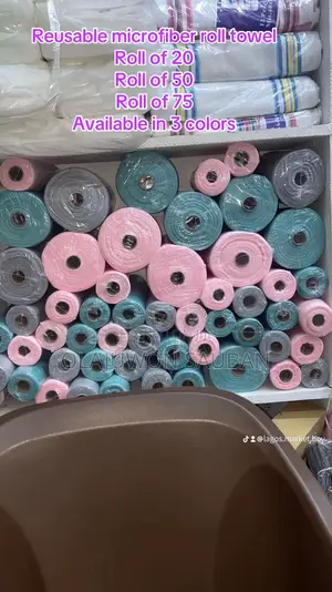 Reusable Microfiber Roll Towel