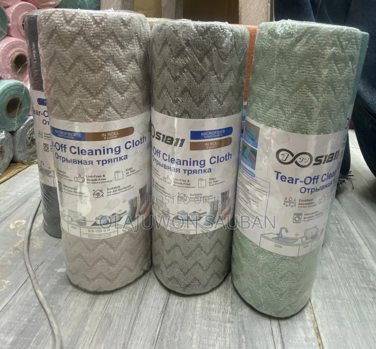 Reusable Microfiber Roll Towel