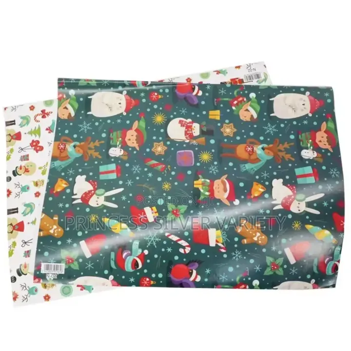 Glossy 3D Wrapping Papers 50 PCS