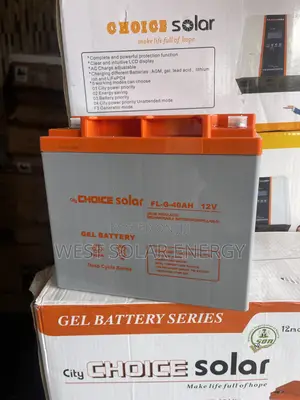 40Ah 12V City Choice Solar Dry Cell Battery