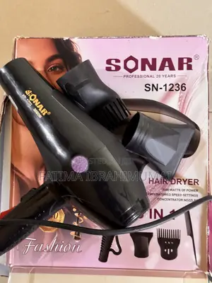 Sonar SN-1236 Professional 3000W Hair Dryer (Used Once)