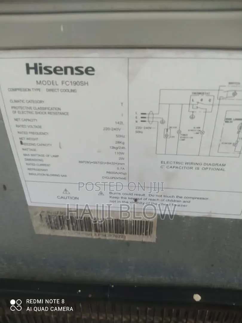 Hisense Chest Freezer