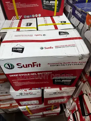 Sunfit 130ah Gel Battery