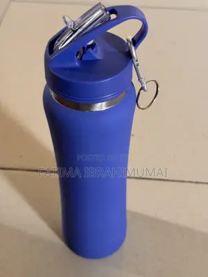 500ml Stainless Steel Insulated Vacuum Flask Water Bottle (Blue)