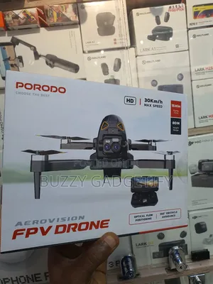 Porodo AeroVision FPV Drone (Model: PD-DRNDC-BK)