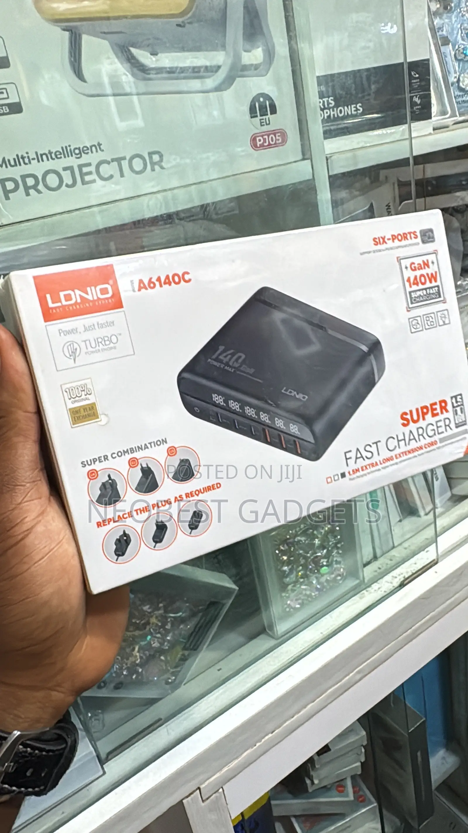 Ldnio A6140c Gan 140w Super Fast Charging