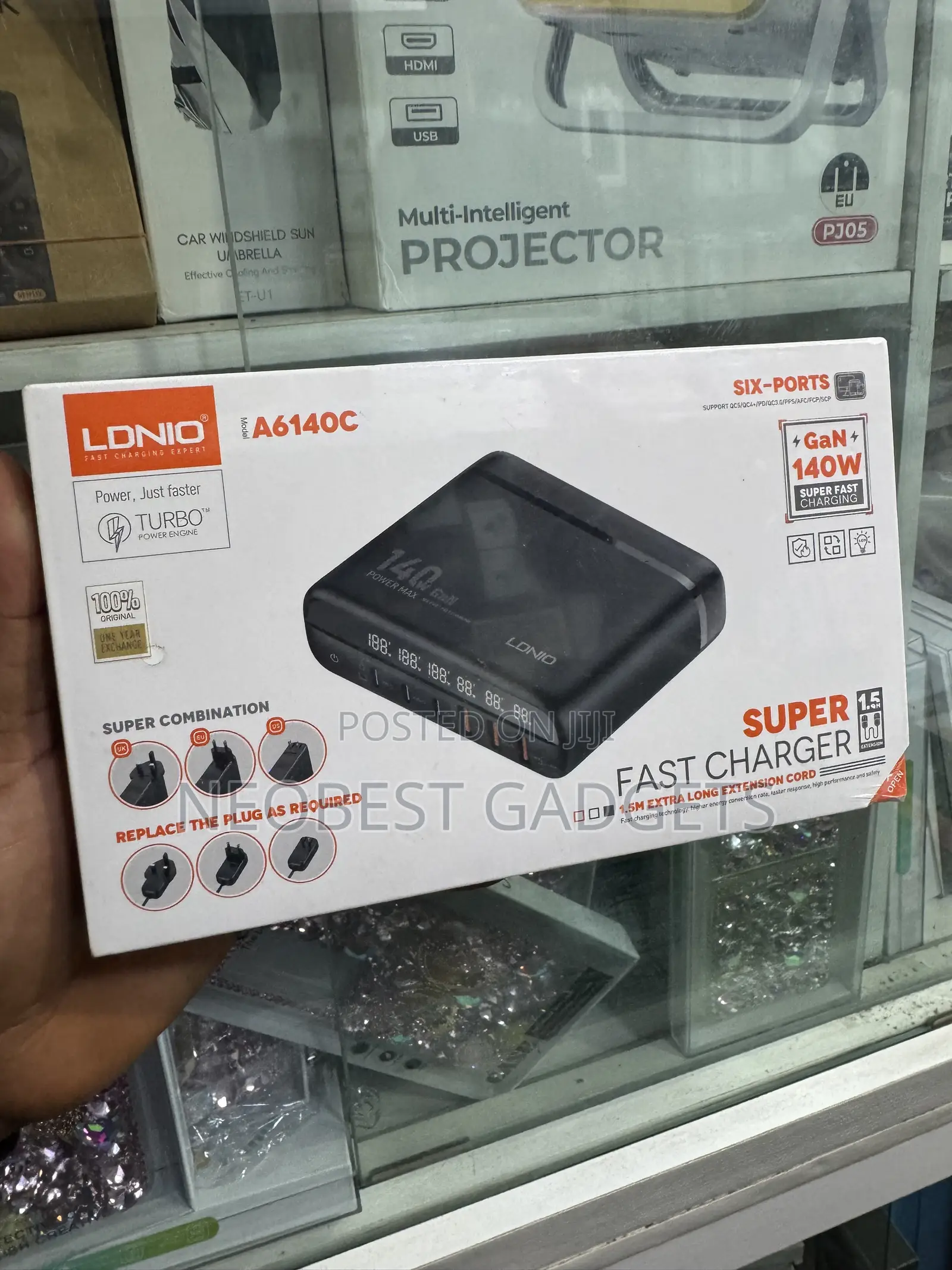 Ldnio A6140c Gan 140w Super Fast Charging
