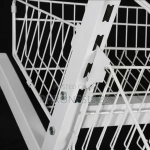 Snack Display Rack With Advert Board