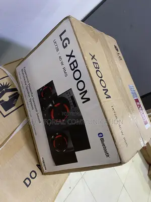 LG LK72B XBOOM Audio System for Home Listening