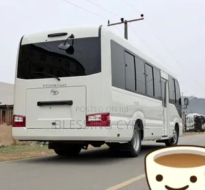 New Toyota Coaster 2025 White