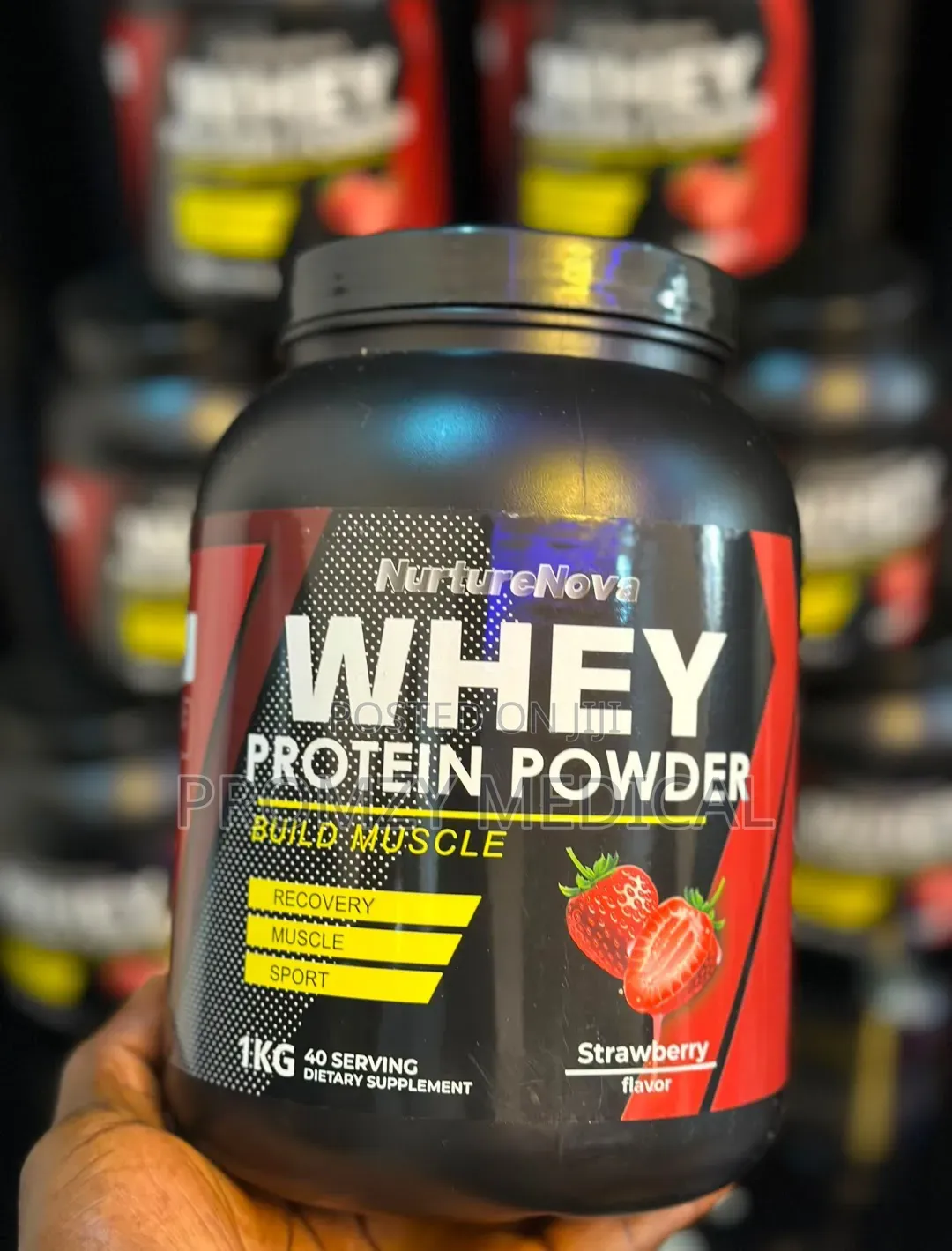 NurtureNova Whey Protein Powder 40 Servings