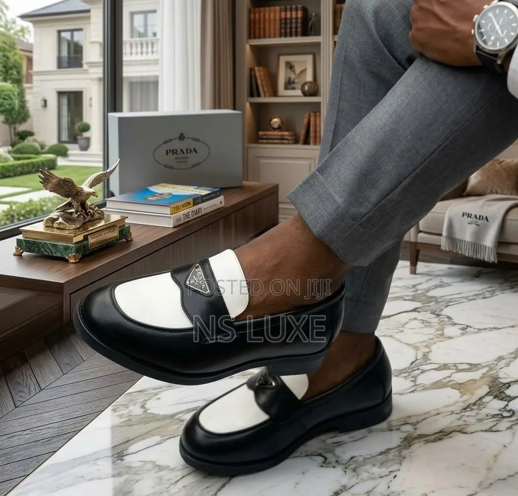 Prada White Stripe