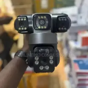 Generic 3-Lens/8mp PTZ 4G Solar-Powered CCTV Camera