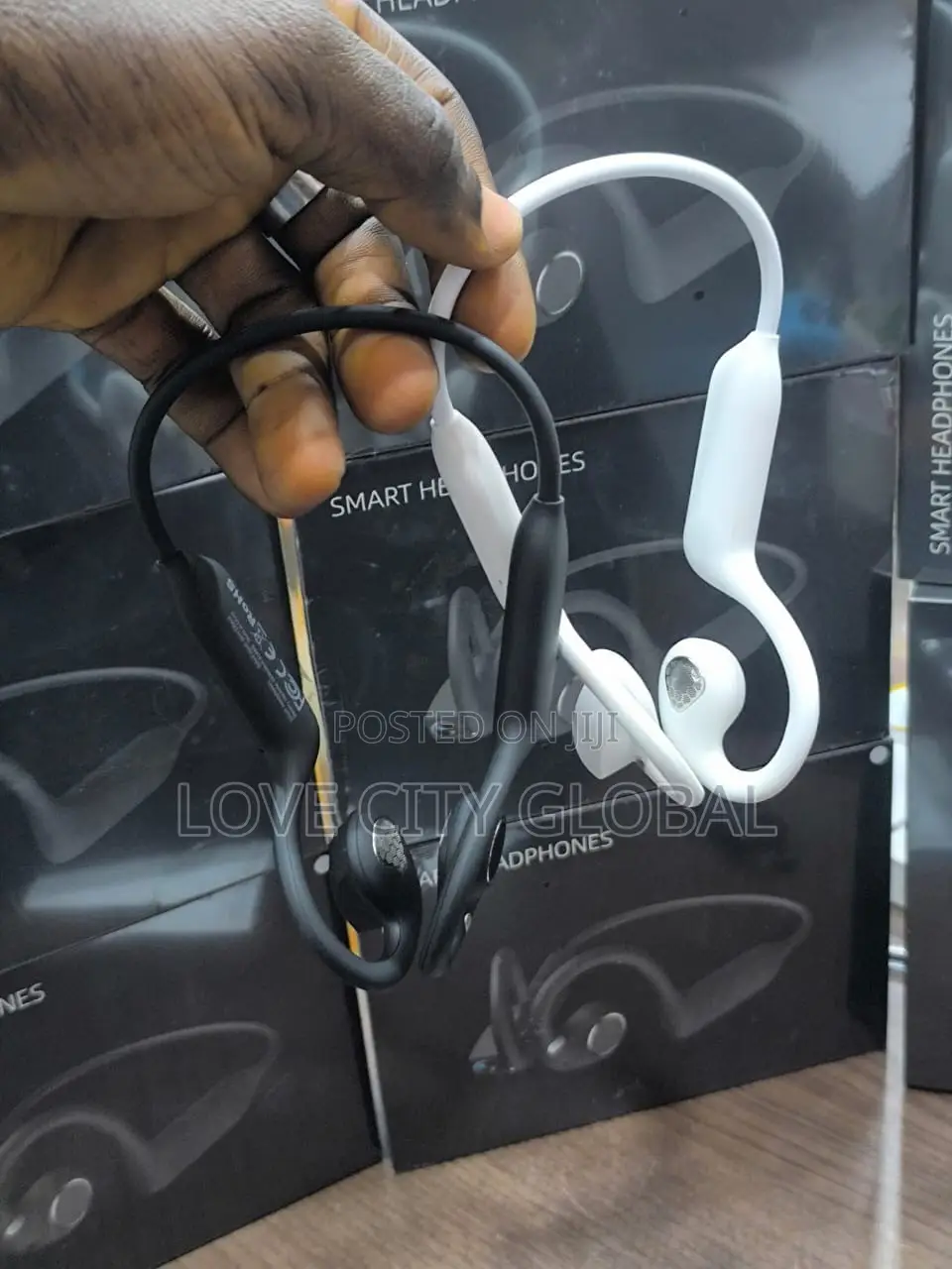 E12 Ai Smart Camera Headphone Bluetooth HD 8MP WiFi Touch Control ANC