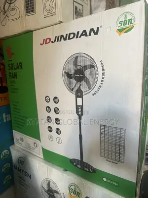 16inches Jd Solar and Rechargeable Fan