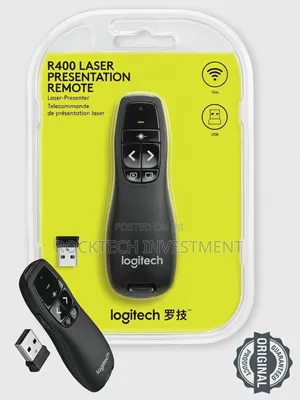 R400 Logitech Laser Presentation Remote