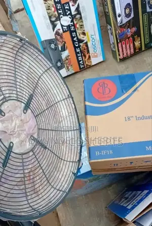 BB 18" Industrial Standing Fan (Model B-If18) – Like New / Never Used⁠