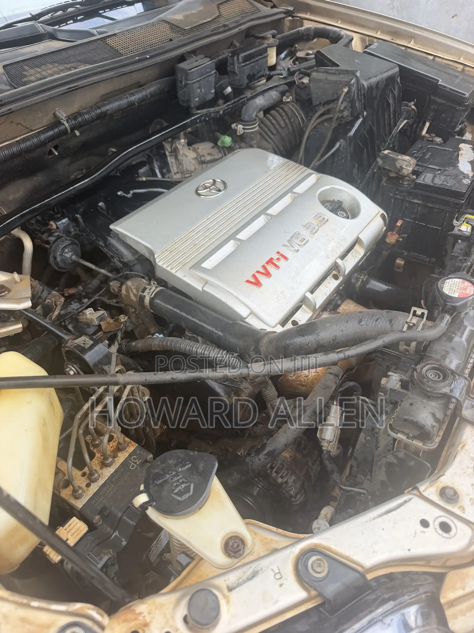 Toyota Highlander 2004 Gold