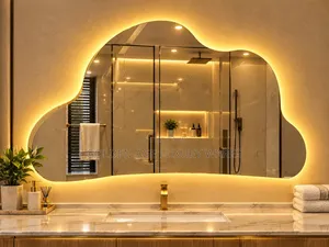 80x60cm M14 Mirror With 3 Lights