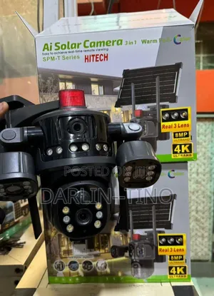 HITECH AI Solar Camera