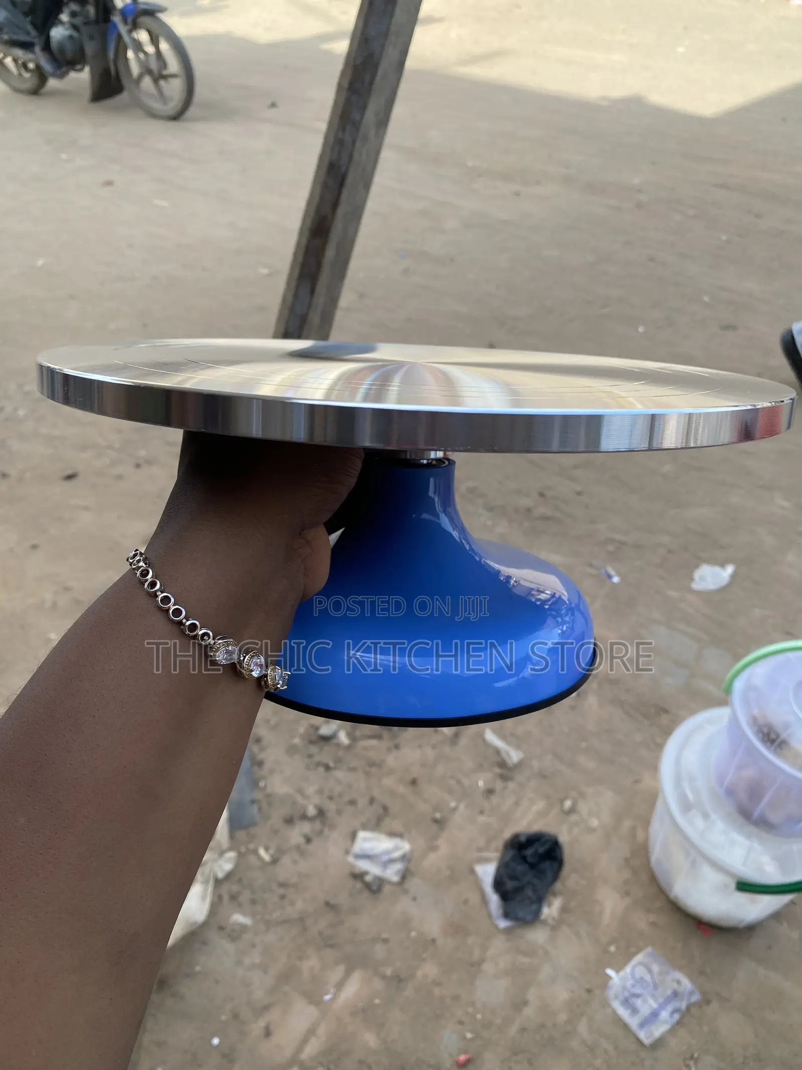 Stainless Steel Cake Decorating Turntable