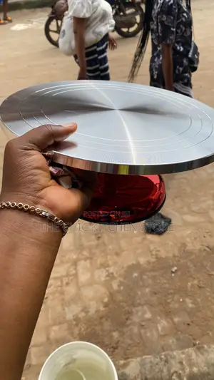 Stainless Steel Cake Decorating Turntable