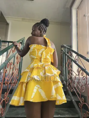 Ankara Smokey Dress