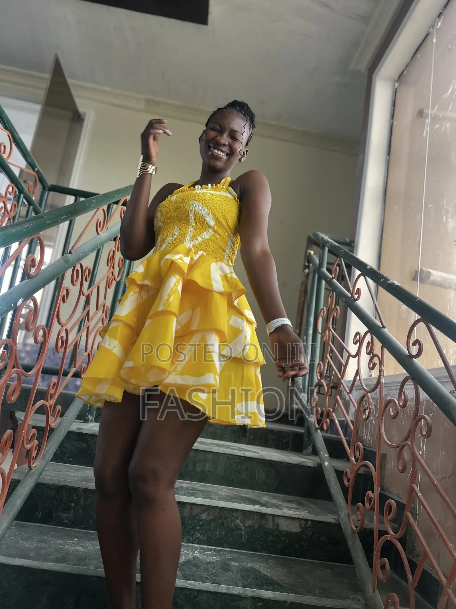 Ankara Smokey Dress