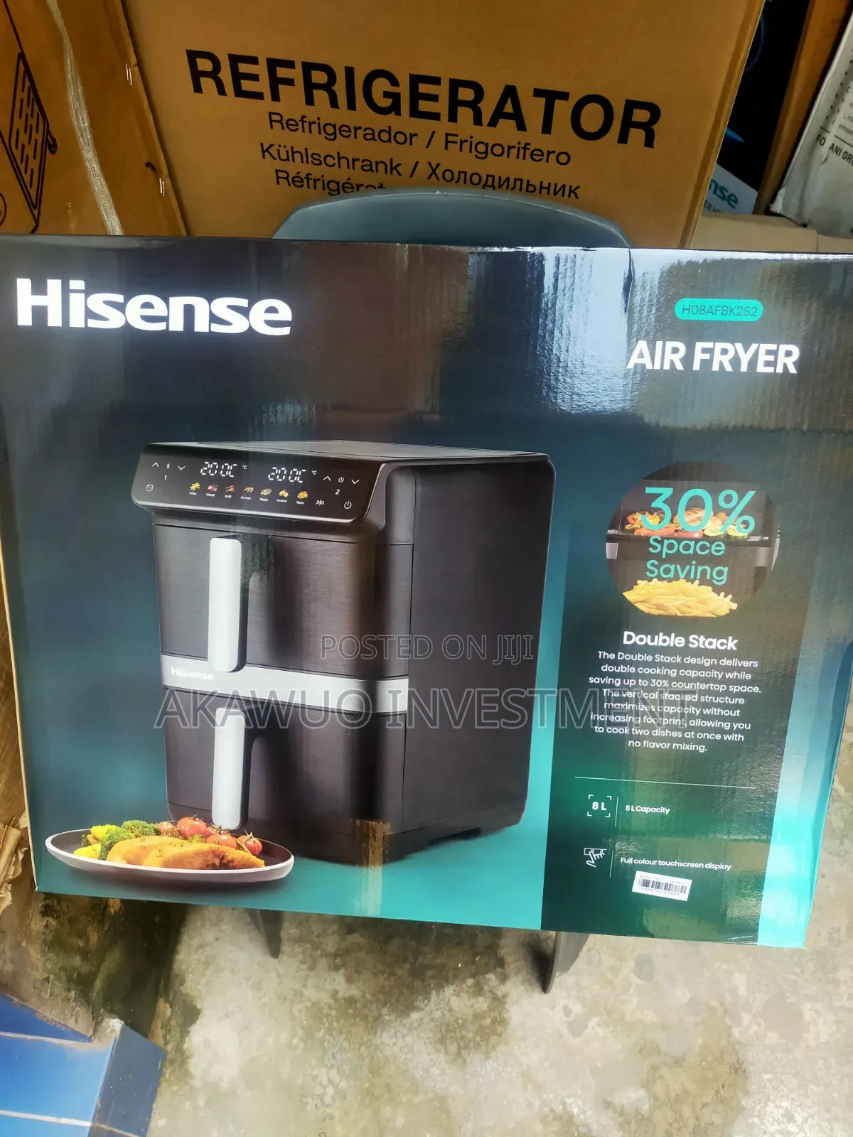 Hisense Air Fryer 8kg Automatic