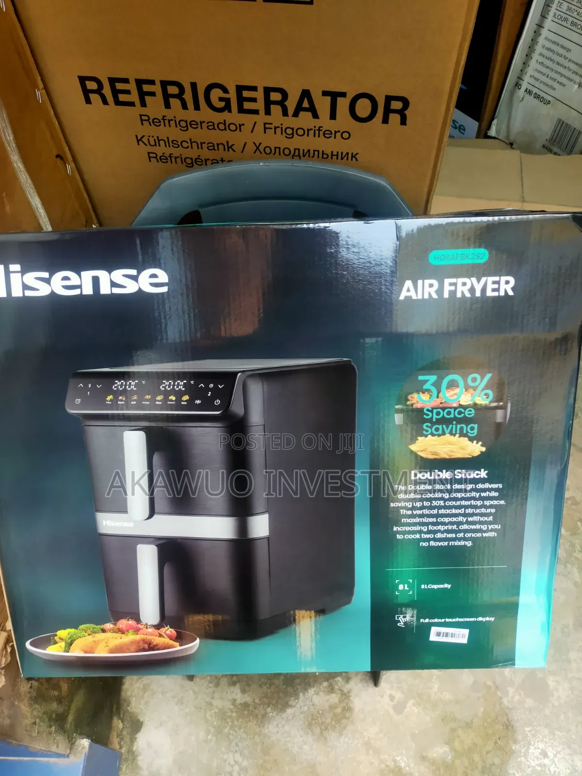 Hisense Air Fryer 8kg Automatic