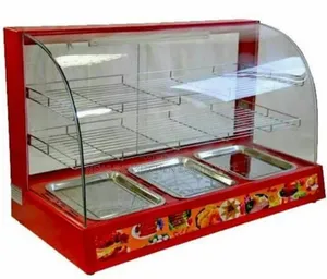 Snacks Red Warmer 3plates