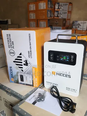 500w Solar Generator With 1Kwh Lithium Battery