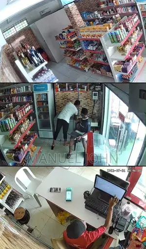 3 Lens Solar CCTV Camera