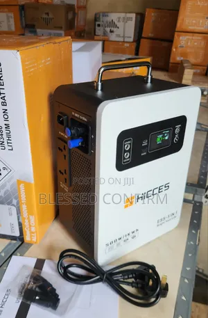500w Solar Generator With 1Kwh Lithium Battery