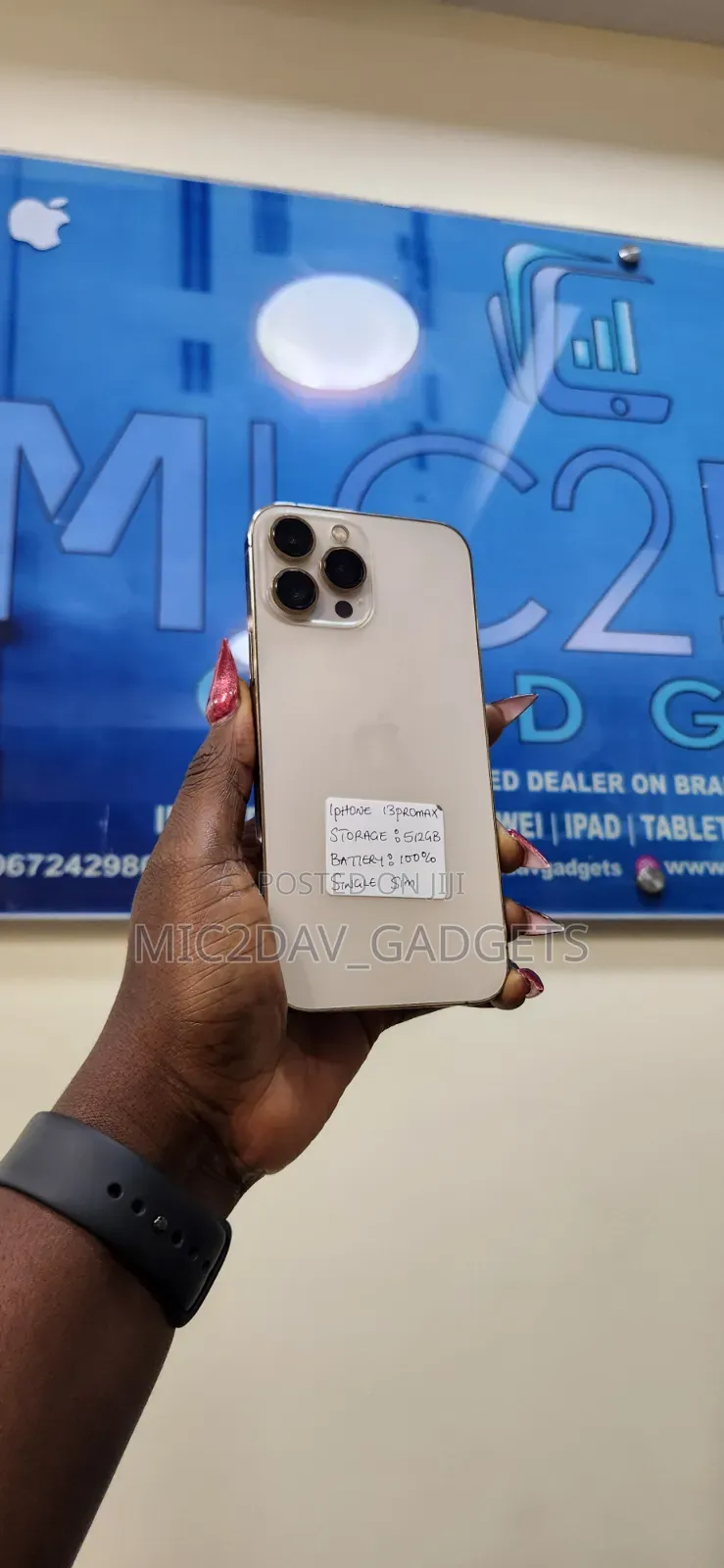 Apple iPhone 13 Pro Max 512 GB Gold