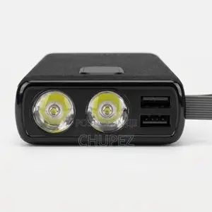 Original 20000mAh Power Bank With LED Light & Strap