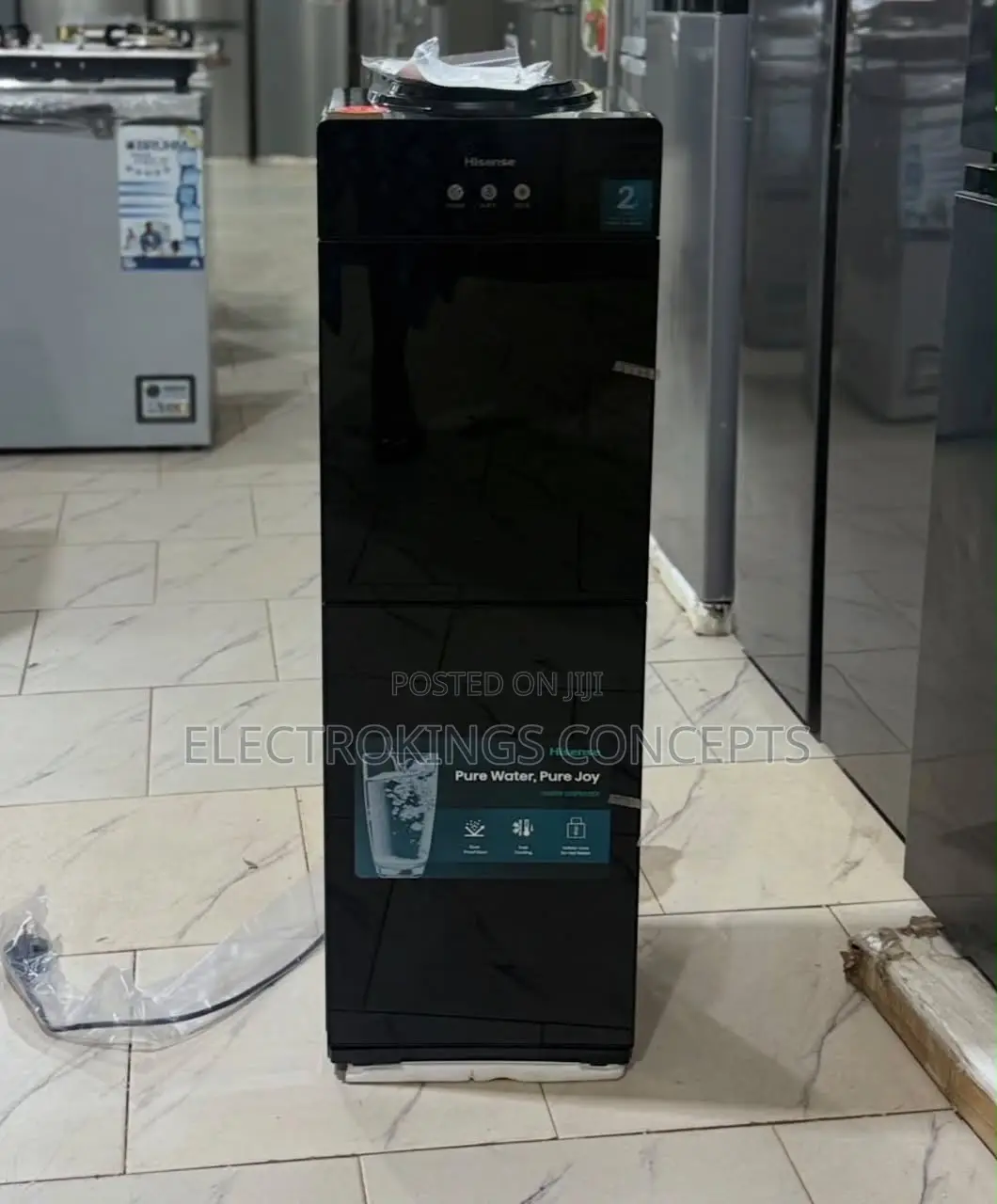 Hisensez Top Loading 3 Taps Water Dispenser | HISWD97TB3SI