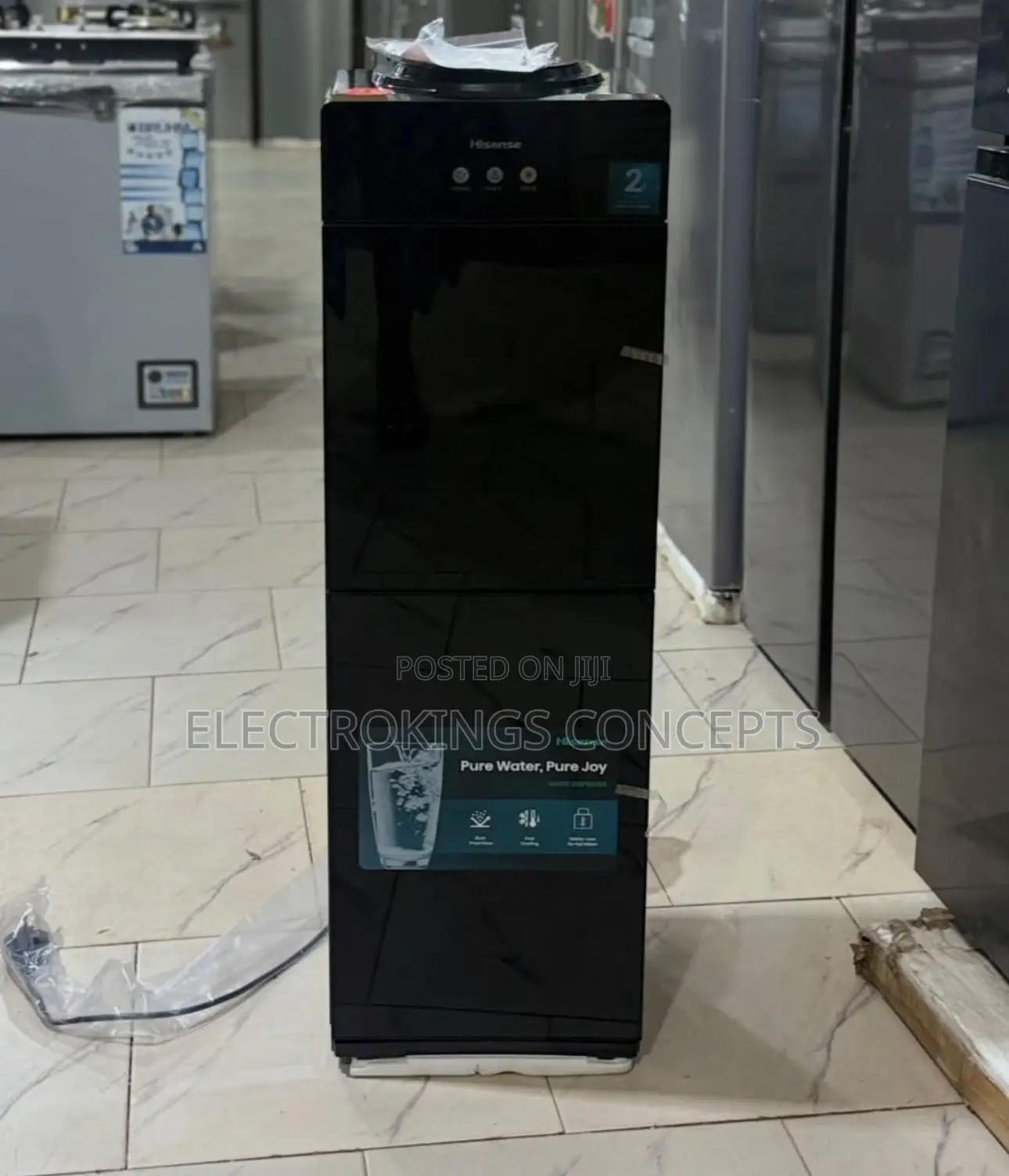 Hisensez Top Loading 3 Taps Water Dispenser | HISWD97TB3SI